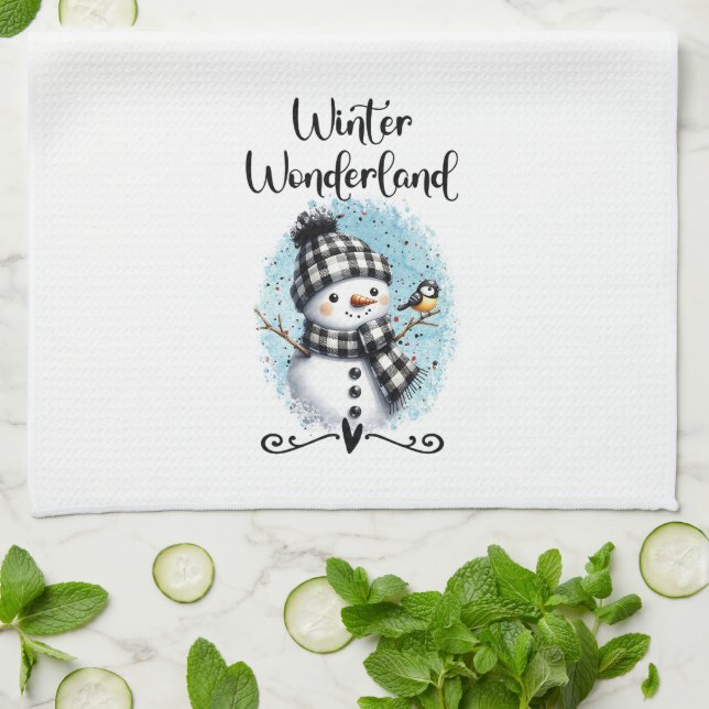 Winter Wonderland Tea Towel (Folded)