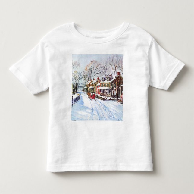Winter Wonderland Toddler T-Shirt (Front)