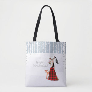 Winter Wonderland tote bag