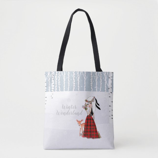 Winter Wonderland tote bag (Front)