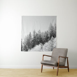 Winter Wonderland Trees 2 Tapestry