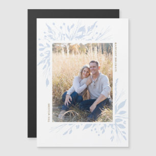 Winter Wonderland Vertical Holiday Photo Magnet