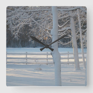 Winter Wonderland Wall Clock