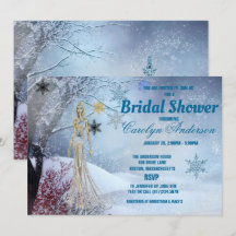 Winter Wonderland Wedding Bridal Shower