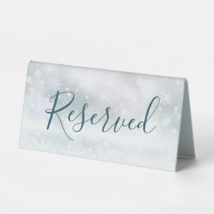 Winter Wonderland Wedding Reserved