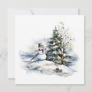 "Winter Wonderland Wonders: A Christmas Spectacle" Card