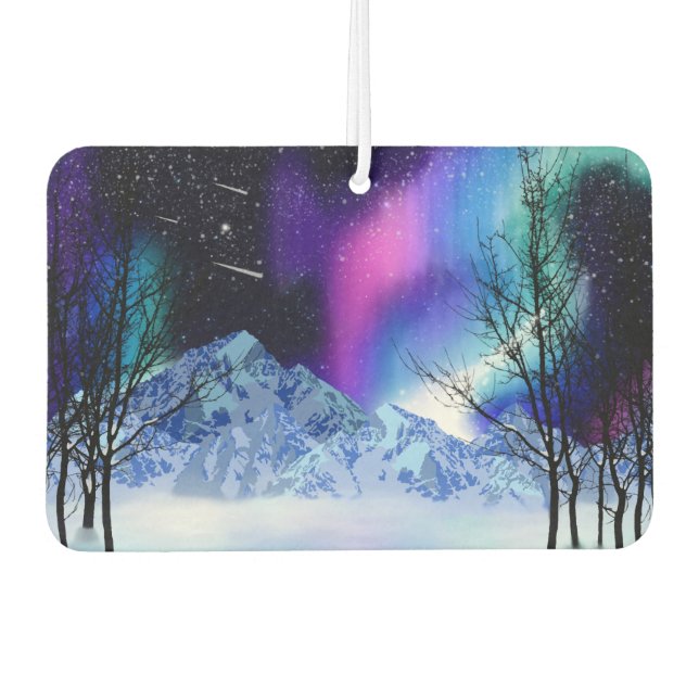 Winter Wonderlights Air Freshener (Front)