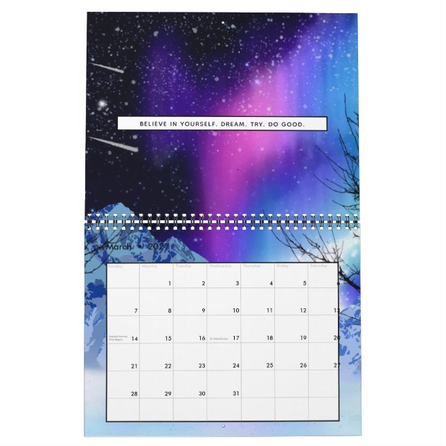 Winter Wonderlights Calendar (Mar 2027)