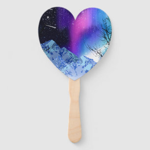 Winter Wonderlights Hand Fan