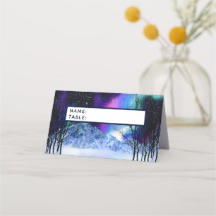 Winter Wonderlights Place Card