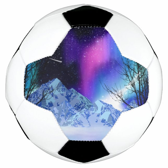 Winter Wonderlights Soccer Ball (Front)