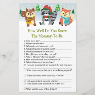winter woodland animal how well do you know game