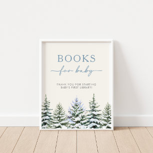 Winter Woodland Books for Baby Sign
