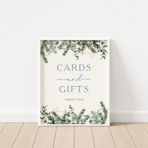 Winter Woodland Cards & Gifts Sign