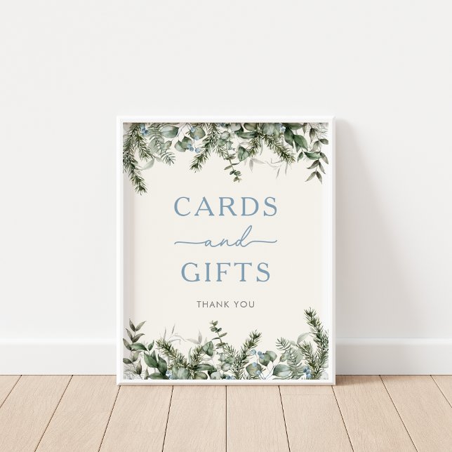 Winter Woodland Cards & Gifts Sign (Creator Uploaded)