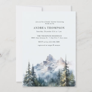 Winter Woodland   Forest Invitations