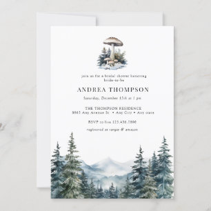 Winter Woodland   Forest Invitations