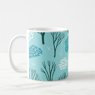 Winter Woodland: Vintage Seamless Coffee Mug