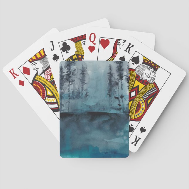 Winter Woods Playing Cards (Back)