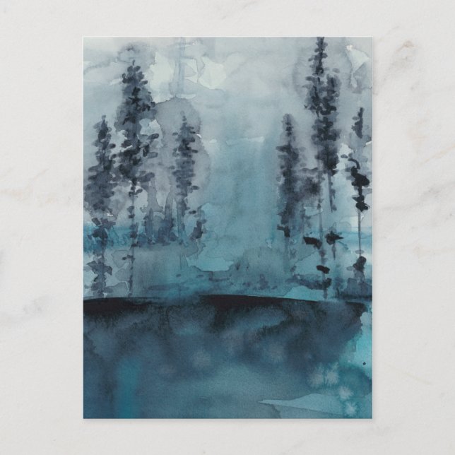 Winter Woods Postcard (Front)