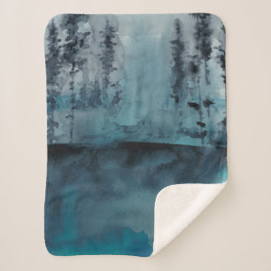Winter Woods Sherpa Blanket