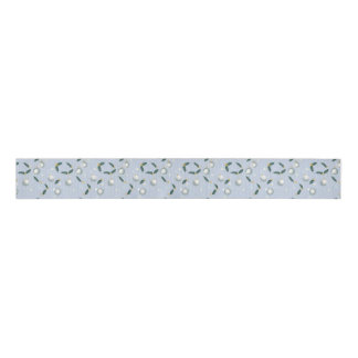 Winter Wreath Gift Wrap Grosgrain Ribbon