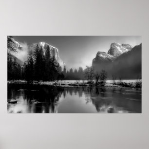 WINTER YOSEMITE POSTER
