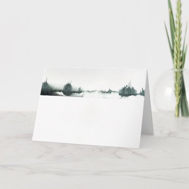 Winter Zen Card (Front)