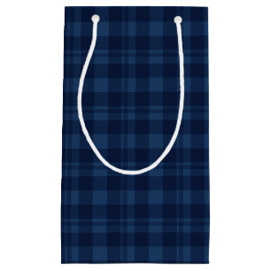 Winterberry Blue Tartan Gift Bag