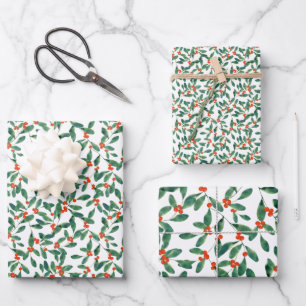 Winterberry (Classic) Wrapping Paper Sheet