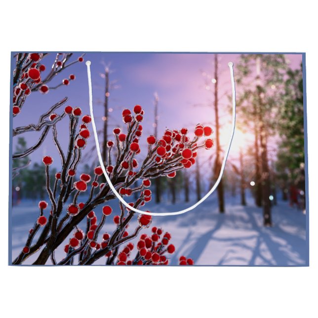Winterberry in Ice Gift Bag (Front)