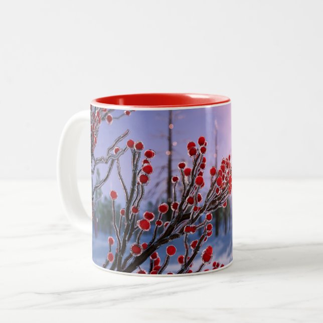 Winterberry in Ice Mug (Front Left)