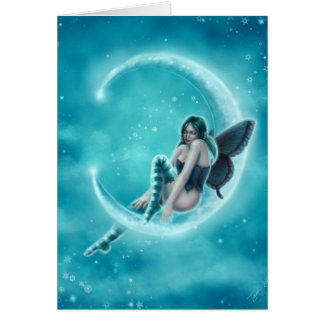 Wintergreen Moon Card