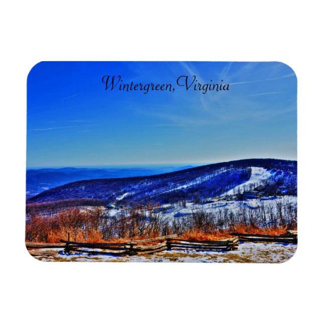 Wintergreen Virginia  Magnet (Horizontal)