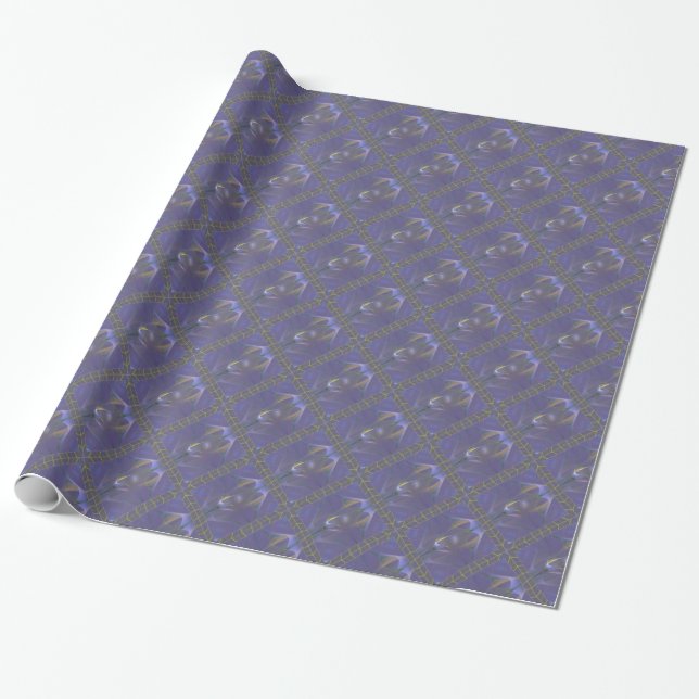 Winterini Faery Martini Art Wrapping Paper (Unrolled)