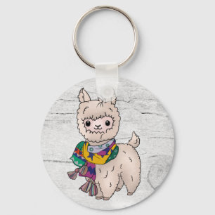 Winterlama Key Ring