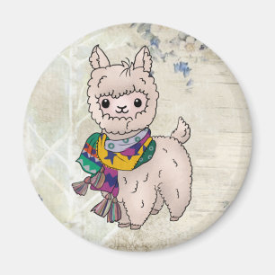 Winterlama Magnet