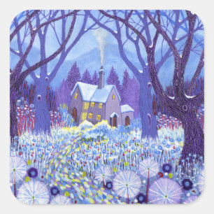 Winterlands 2012 square sticker