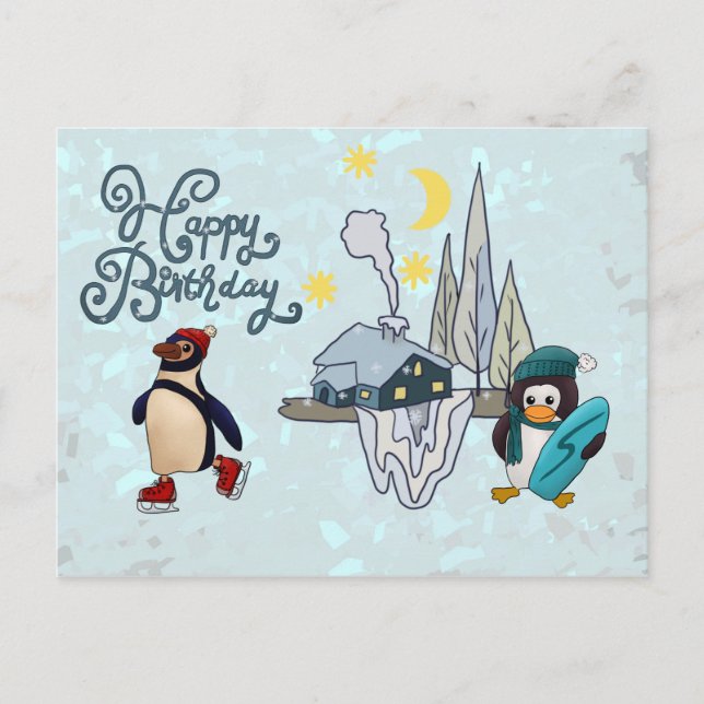 Winterlandschaft Postcard (Front)
