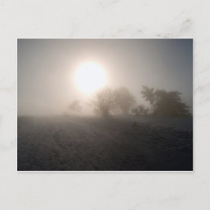 winterlandschaft postcard