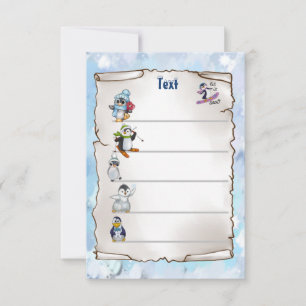 Winterpinguin