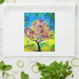 Winter's Approach Tea Towel