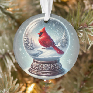 Winter's Cardinal Keepsake Ornament