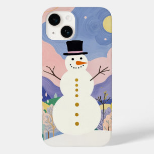 Winter's Cheerful Watcher Case-Mate iPhone 14 Case