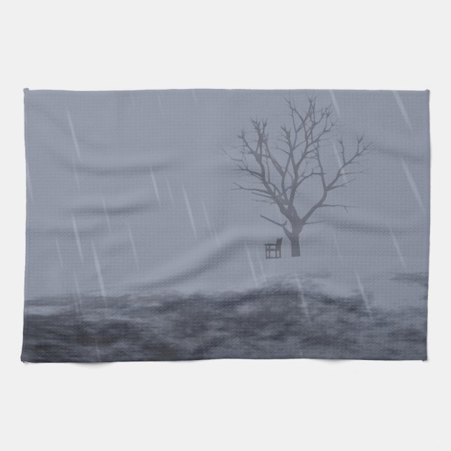 Winter's Chill Kitchen Towel (Horizontal)