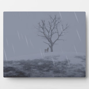 Winter's Chill Photo Plaque