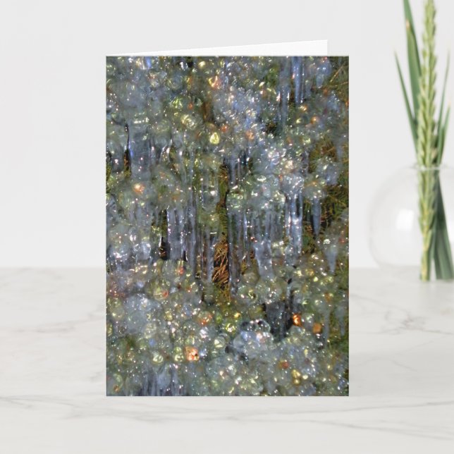 Winter's Diamonds Holiday Card (Front)