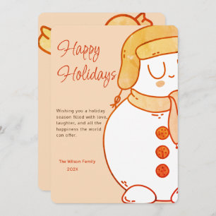 Winter's Embrace Holiday Card