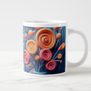 Winter's Embrace Large Coffee Mug
