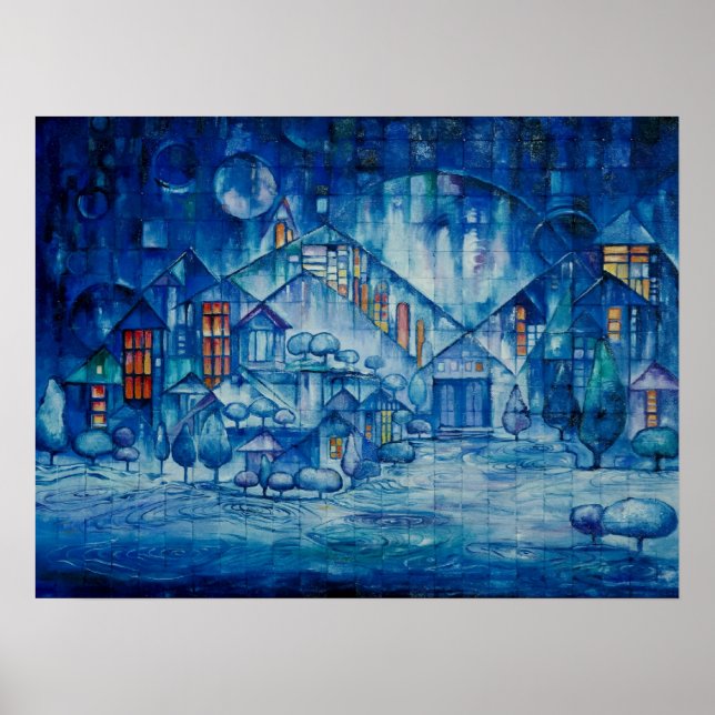 Winter's Glow Poster (Front)